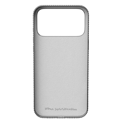 THE PUFFER CASE (RHINESTONES IN SILVER)