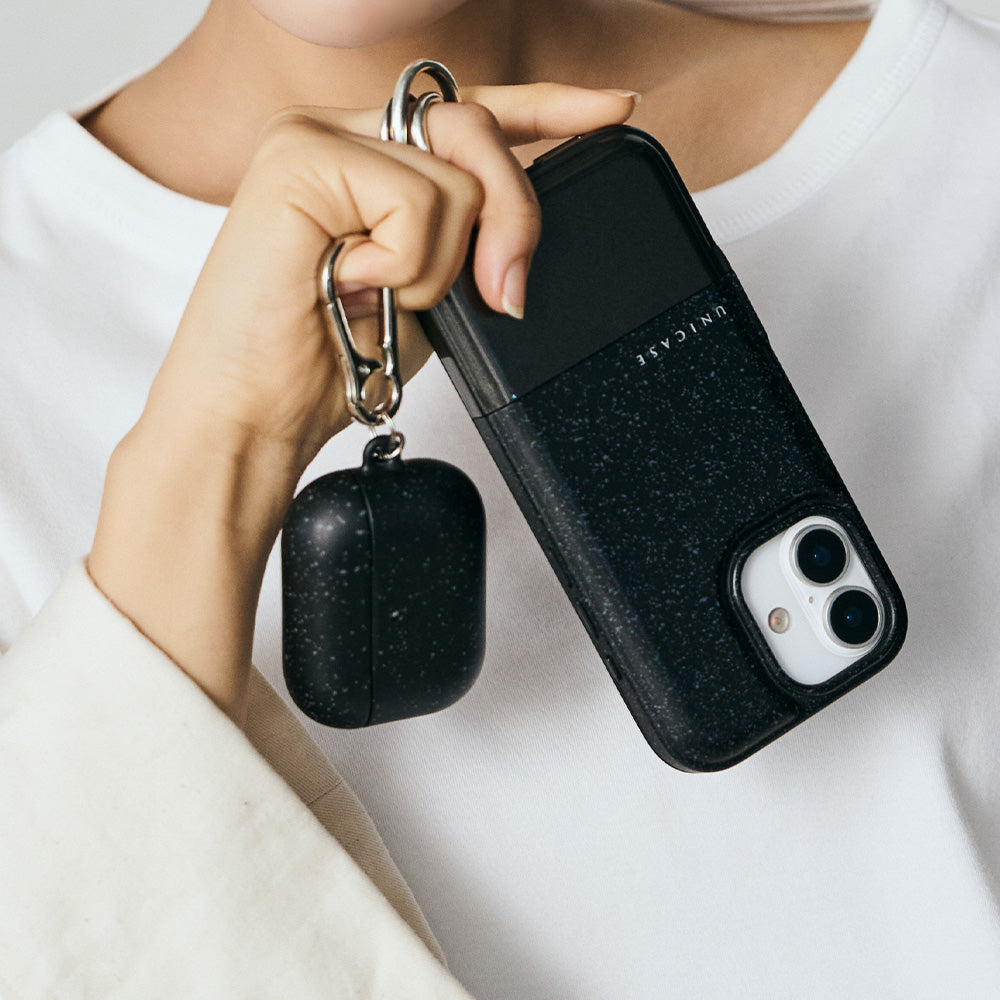 Stone AirPods Pro3 Case  (black)