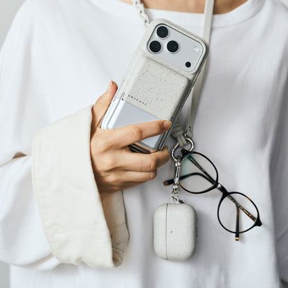 Stone AirPods Pro3 Case  (gray)