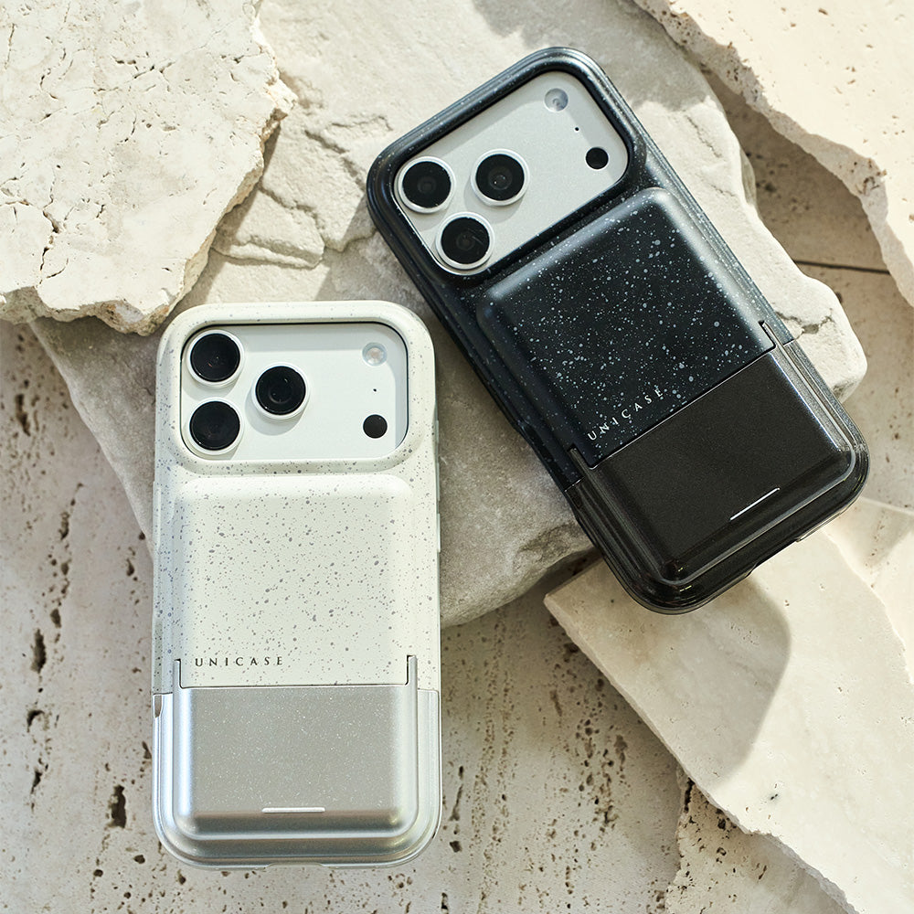 Stone Card Stand (black)