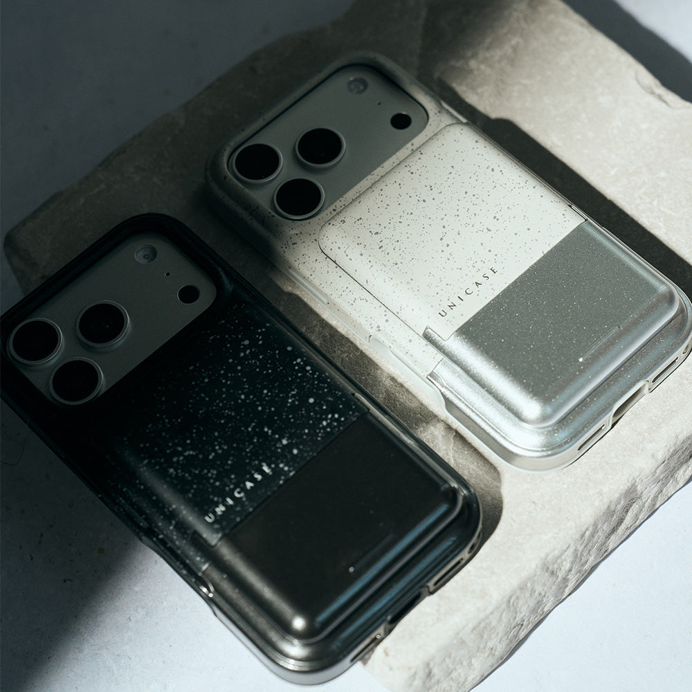 Stone Card Stand (black)