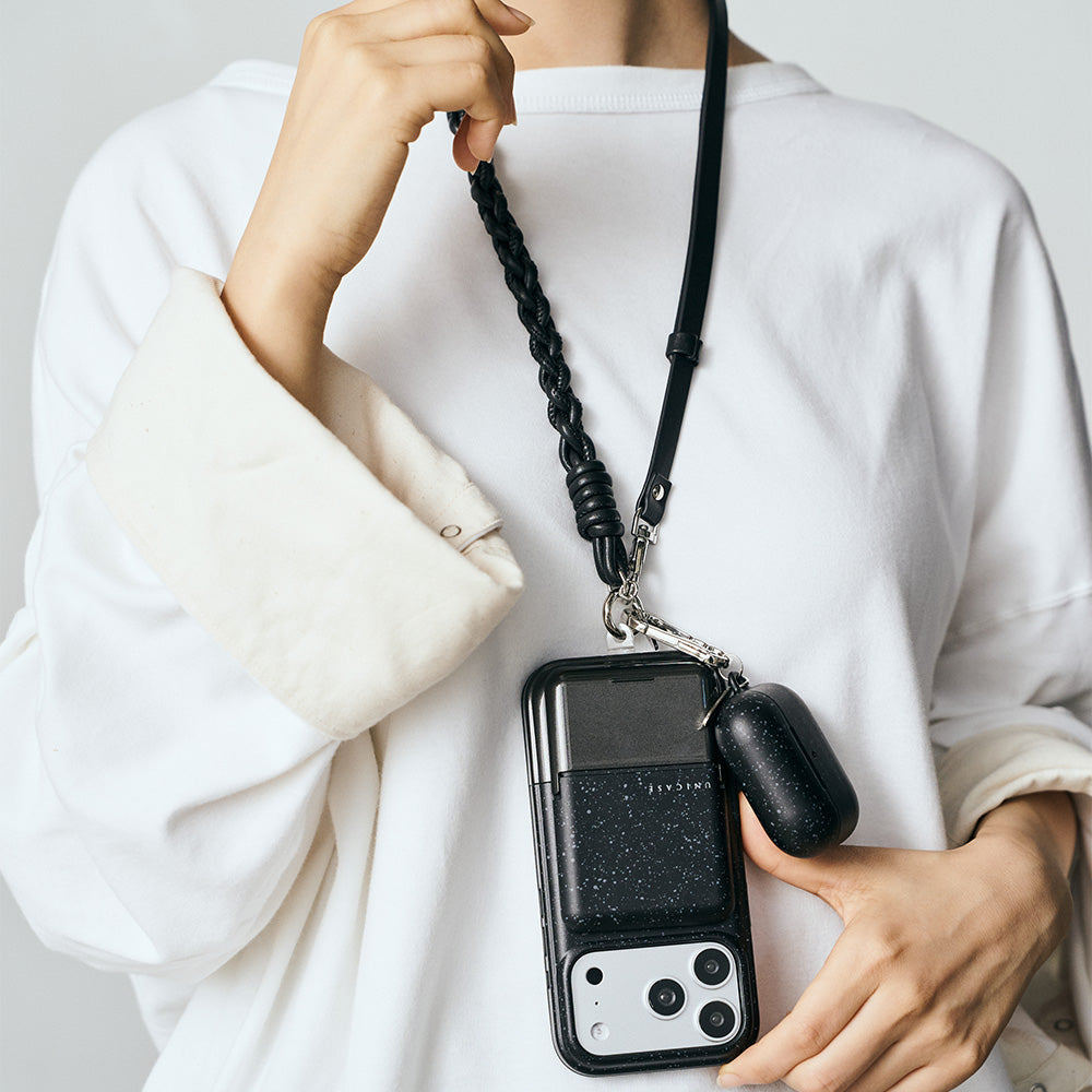 Stone 2wayStrap  (black)