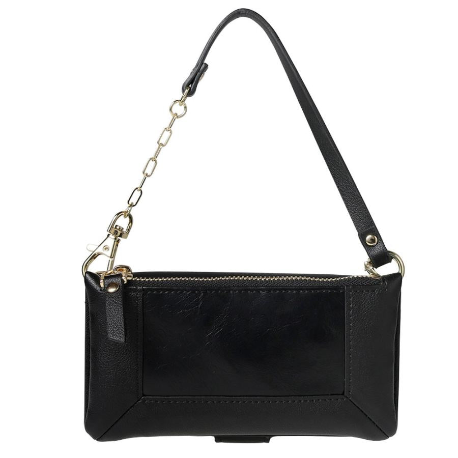 【アウトレット】【iPhone15/14/13】ミニマルポーチ・ケース (ブラック)