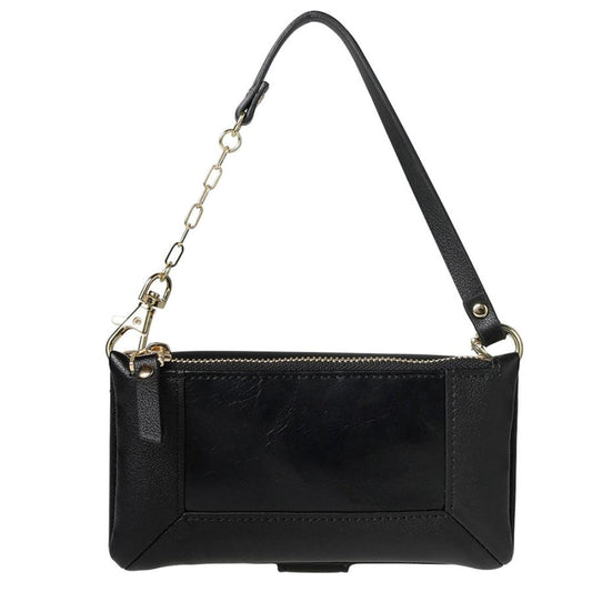 【アウトレット】【iPhone15/14/13】ミニマルポーチ・ケース (ブラック)