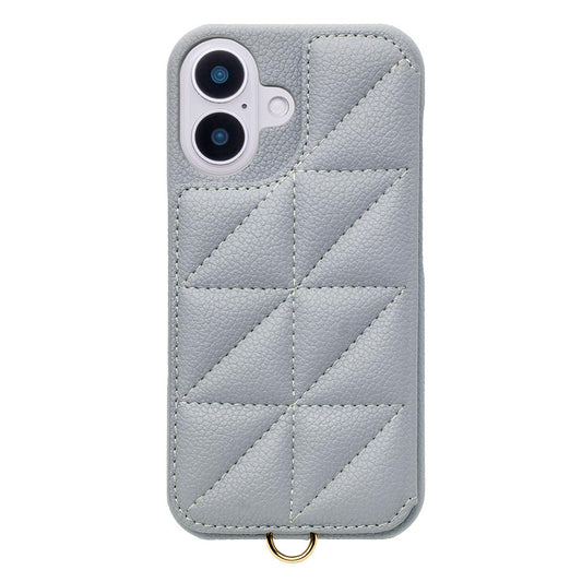 Triangle Puffy Case (pale blue)