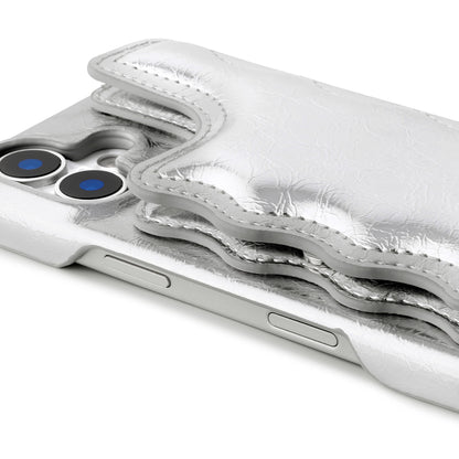 Wavy Puff Case (silver)