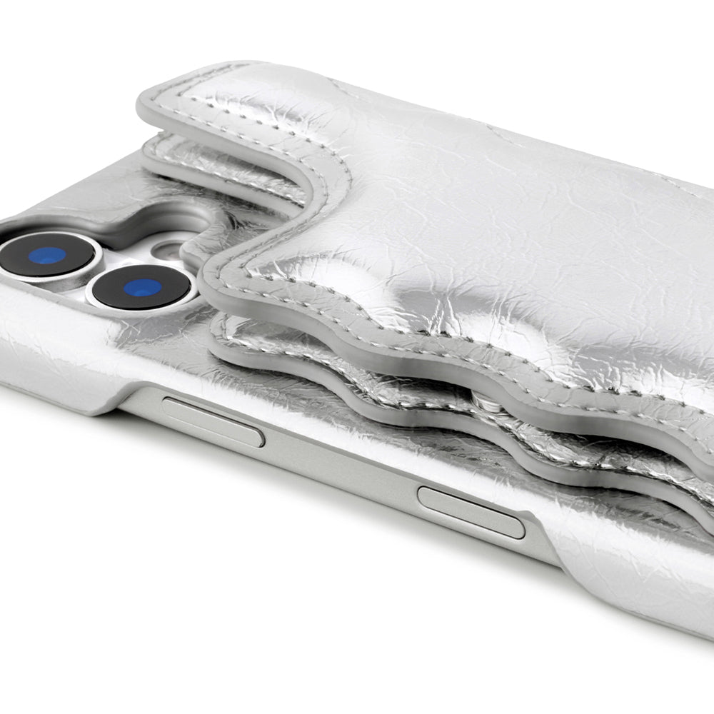 Wavy Puff Case (black)