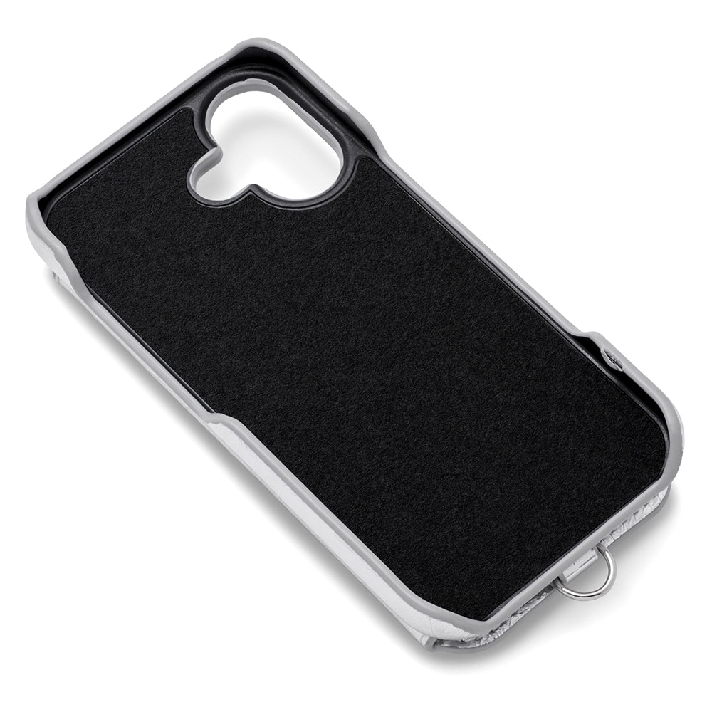 Wavy Puff Case (silver)