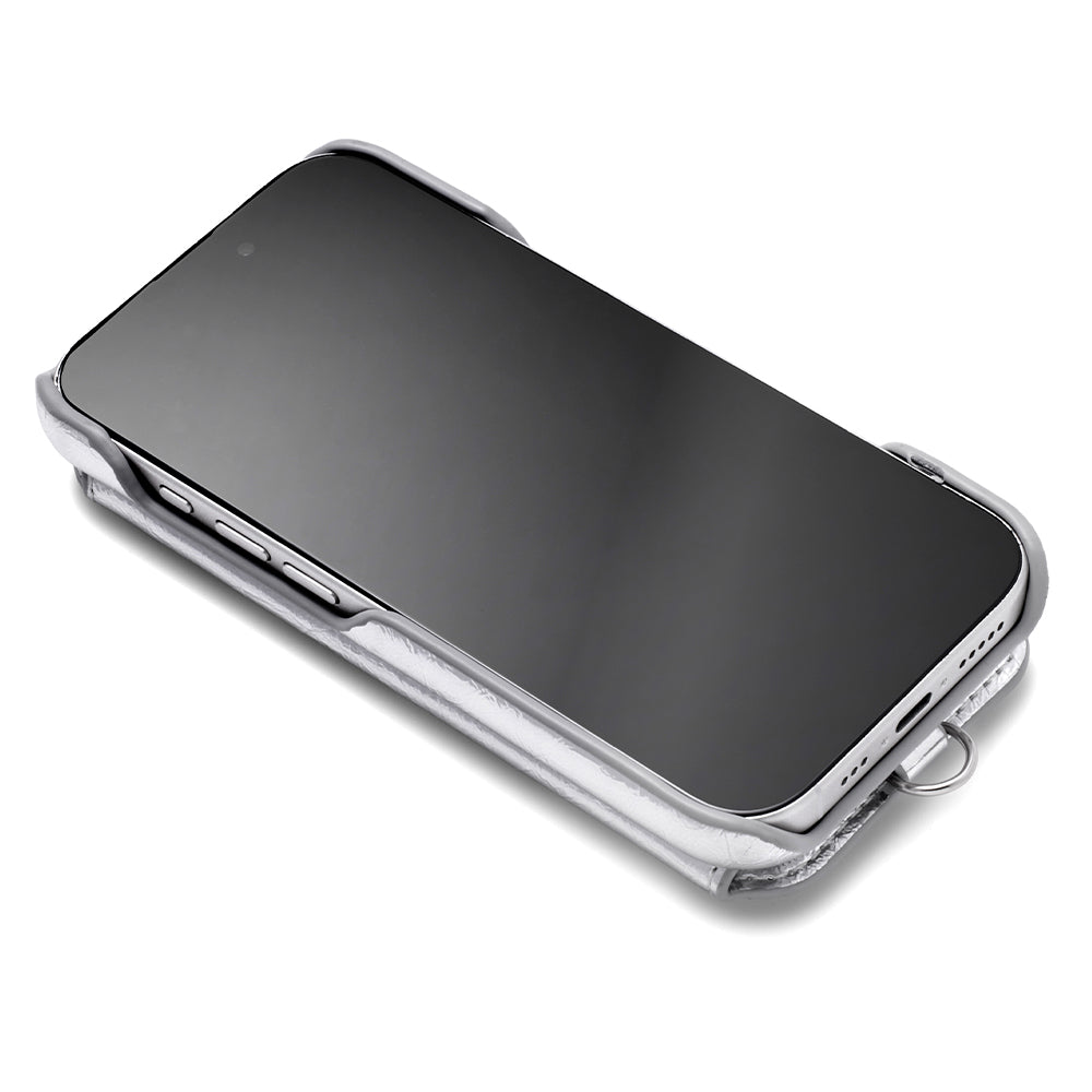 Wavy Puff Case (silver)