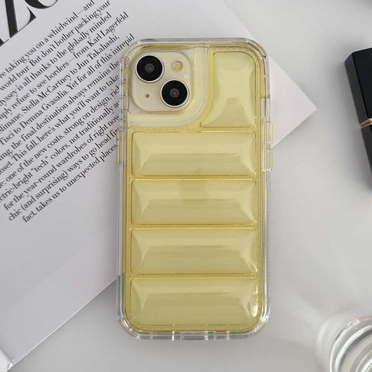 ダウンクリアケース (イエロー)