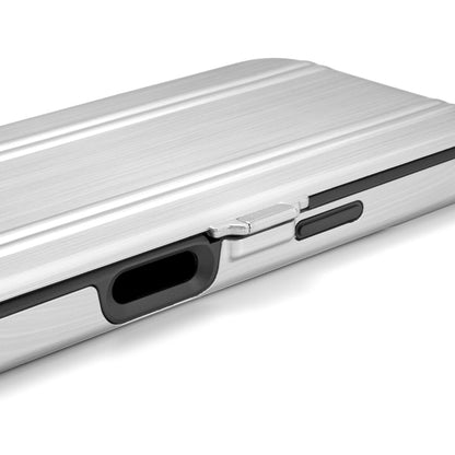 ZERO HALLIBURTON Hybrid Shockproof Flip Case (Steel Blue)