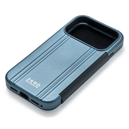 ZERO HALLIBURTON Hybrid Shockproof Flip Case (Steel Blue)