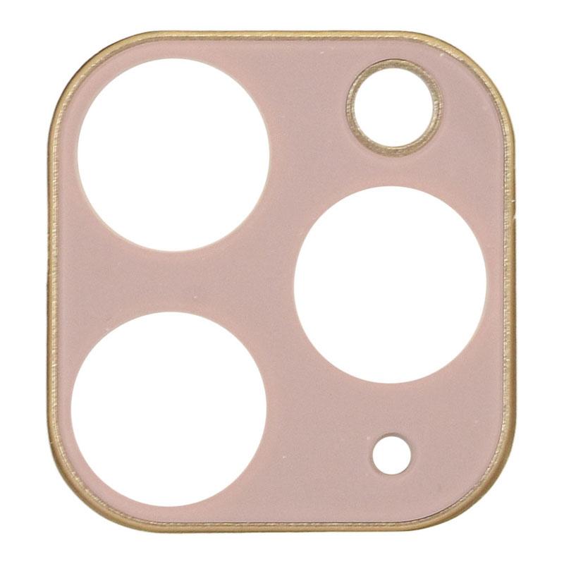 【iPhone 11 Pro/11 Pro Max専用】Protection Glass iPhoneカメラ 保護ガラス(ゴールド)
