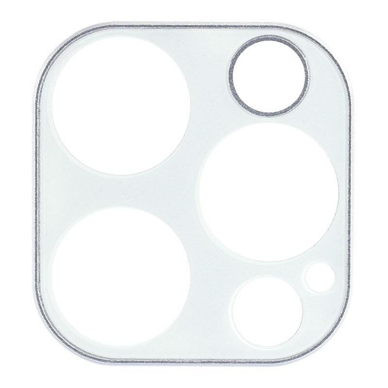 ANTI-REFRECTION カメラ保護ガラス iPhoneカメラレンズカバー(ホワイト)