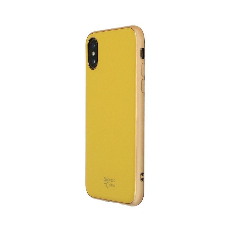 【iPhone XS/X専用】ROOSEVELT iPhone 背面ケース(イエロー)