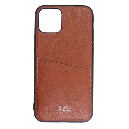 【iPhone 11専用】Antique iPhone 背面ケース(クラシックブラウン)