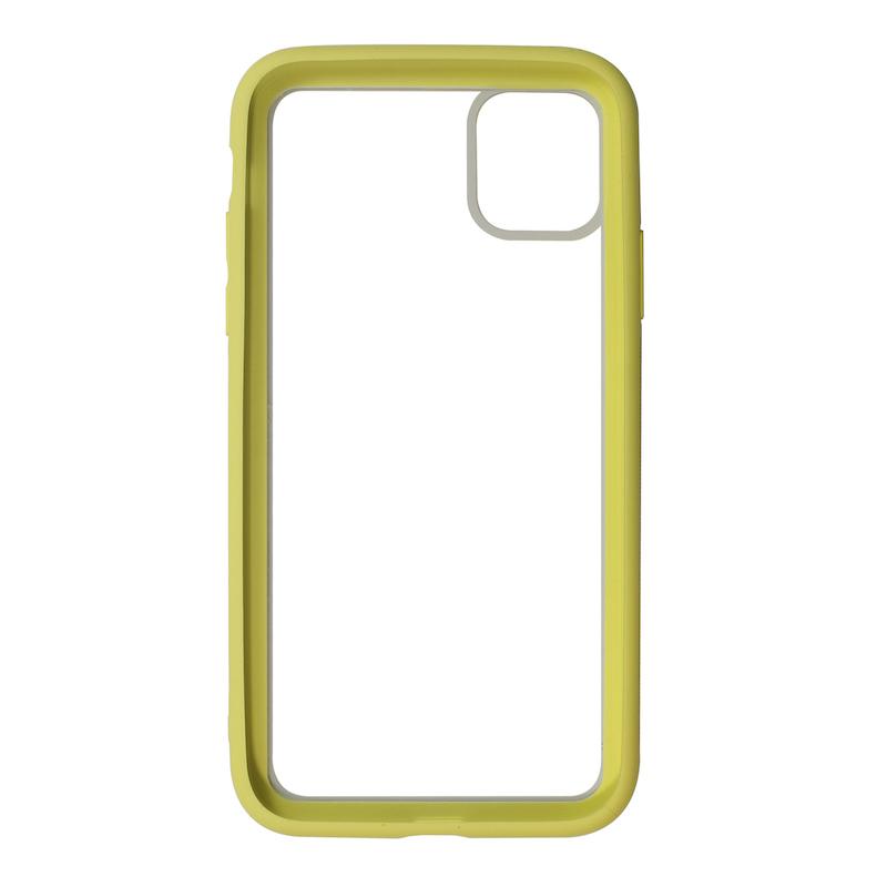 【iPhone 11専用】CreekGlass iPhone 背面ケース(イエロー)