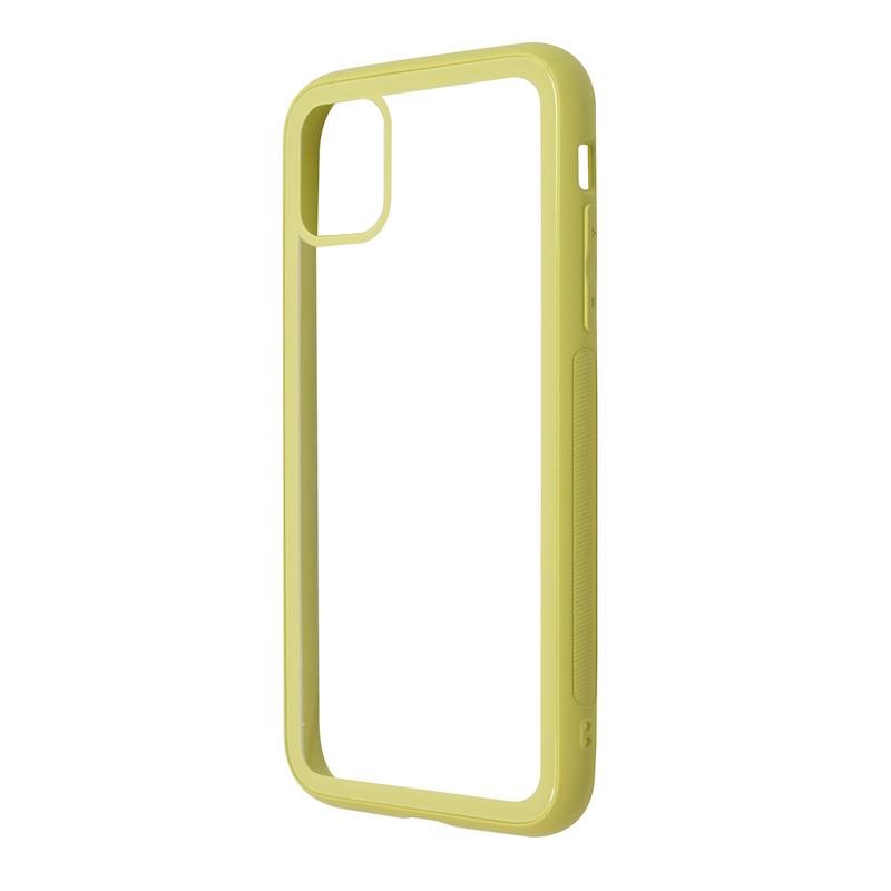 【iPhone 11専用】CreekGlass iPhone 背面ケース(イエロー)