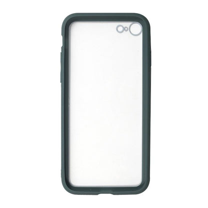 【iPhone SE(第3世代)/SE(第2世代)/8/7専用】CreekGlass iPhone 背面ケース(ダークグリーン)