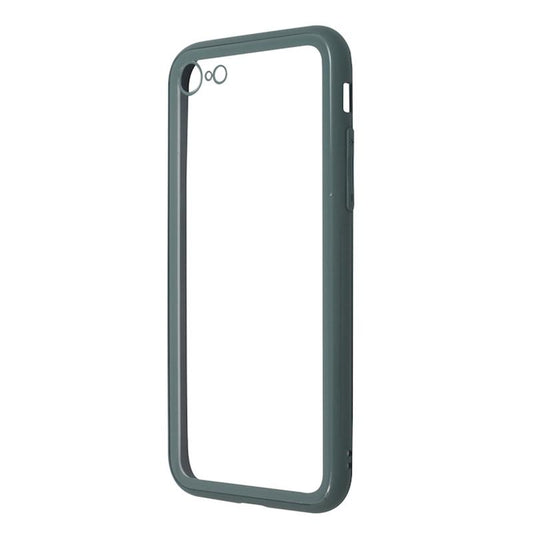 【iPhone SE(第3世代)/SE(第2世代)/8/7専用】CreekGlass iPhone 背面ケース(ダークグリーン)