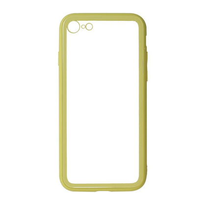 【iPhone SE(第3世代)/SE(第2世代)/8/7専用】CreekGlass iPhone 背面ケース(イエロー)