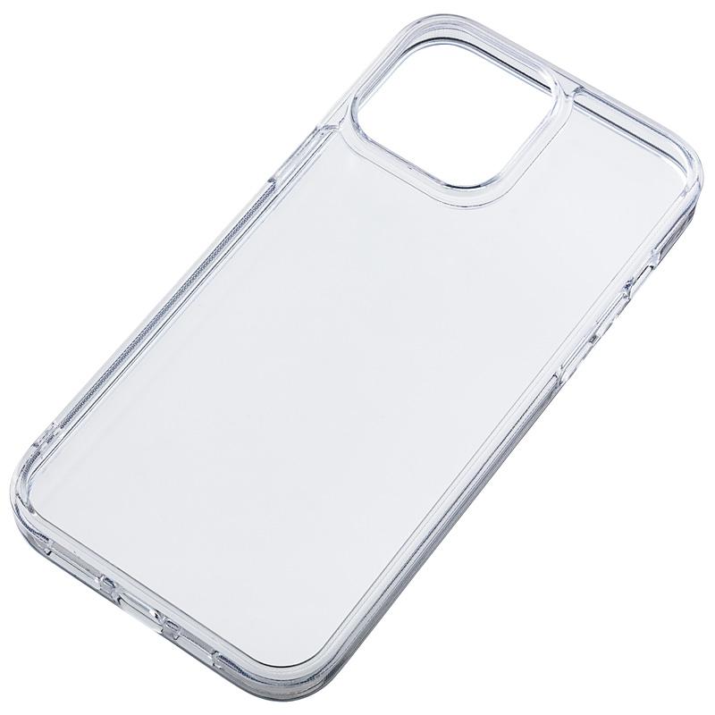 【iPhone 13 Pro Max専用】ガラスハイブリッド iPhone 背面ケース(クリア)