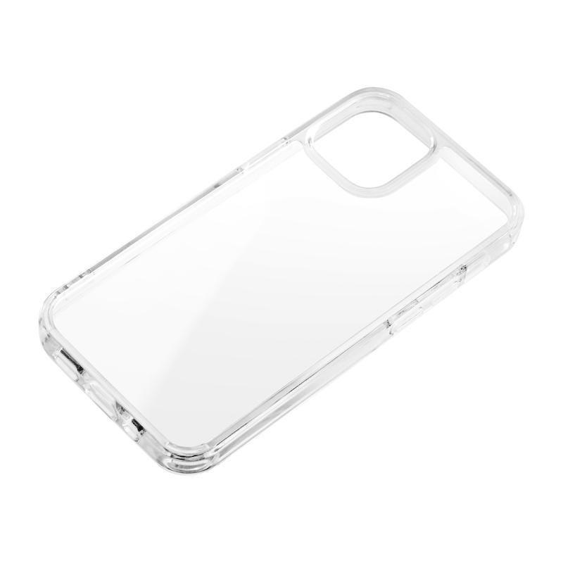 【iPhone 12 mini専用】ガラスハイブリッド iPhone 背面ケース(クリア)