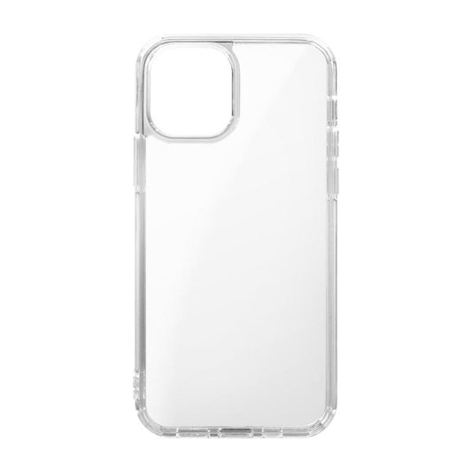 【iPhone 12/12 Pro専用】ガラスハイブリッド iPhone 背面ケース(クリア)