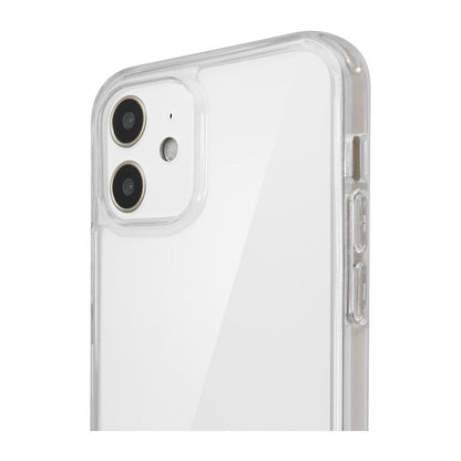 【iPhone 12/12 Pro専用】ガラスハイブリッド iPhone 背面ケース(クリア)