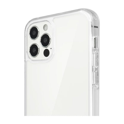 【iPhone 12/12 Pro専用】ガラスハイブリッド iPhone 背面ケース(クリア)