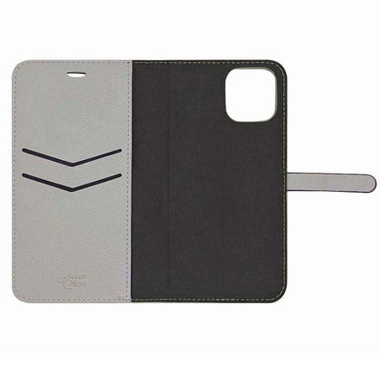 【iPhone 11 Pro専用】2WAY iPhone 手帳型ケース(ローズゴールド×グレー)