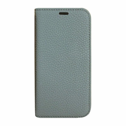 【iPhone 12/12 Pro専用】REAL LEATHER iPhone 手帳型ケース(ブルー)