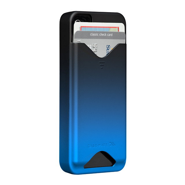 iPhone 4S/4 兼用 カードホルダー付ハードケース ID Case マット・ロイヤル・ブルー