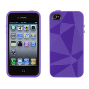 【iPhone4S/4】GeoMetric - ProgRock Purple