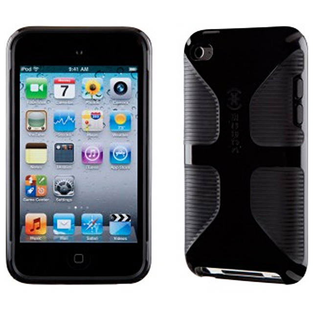 iPod Touch 4 CandyShell Grip - Black/Black