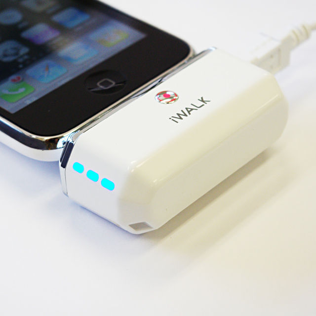 iWALK1500 モバイルバッテリー for iPhone＆iPod ディスプレイスタンド付 (ホワイト)goods_nameサブ画像