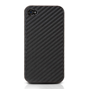 Carbon Look for iPhone 4 ブラック