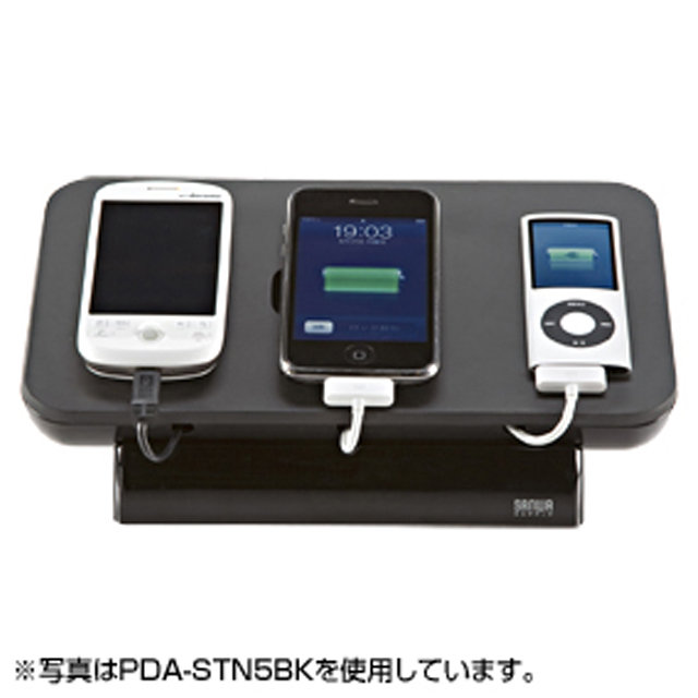 携帯電話・iPhone・iPod用ケーブル収納ボックス(ブラック)goods_nameサブ画像