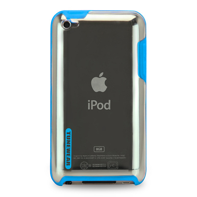 TUNESHELL RubbeFrame for iPod touch 4G ブルー