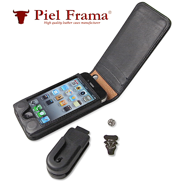Piel Frama レザーケース for iPhone 4(Black)サブ画像