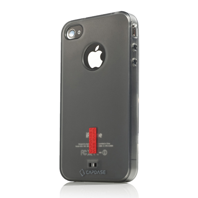CAPDASE iPhone4 専用 ソフトジャケット2 XPOSE クリアーブラック SJIH4-P201サブ画像