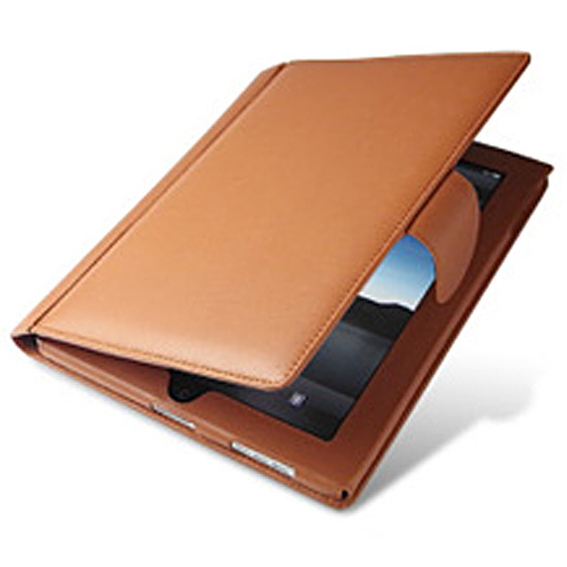 Piel Frama レザーケース(ボタンタイプ) for iPad(Tan)