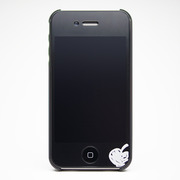 【iPhone4S/4 フィルム】AppBankオリジナル アンチグレアフィルムセット for iPhone 4 (シルバー)