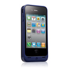 【iPhone4専用】PowerGuard Battery Case with Card Stand Blue