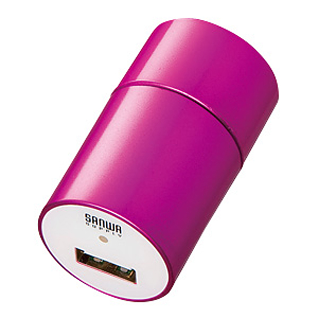USB-ACアダプタ(ピンク)サブ画像