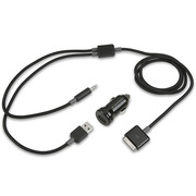 2-in-1 Car Charger and AUX Audio Cable