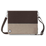 【iPad2 ケース】TUNEFOLIO URBAN for iPad 2G Wide ベージュ/ブラウン