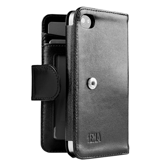 【iPhone4S/4】Sena WalletBook for the Apple iPhone 4 ? Black 