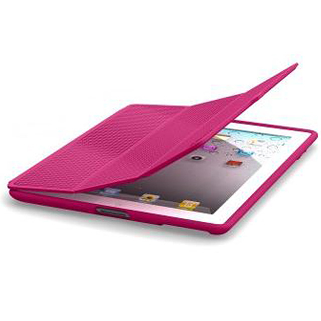 Speck iPad2 PixelSkin HD Wrap-Raspberry
