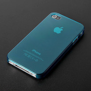 【iPhone4S/4】CAZE Zero 5(0.5mm)UltraThin for iPhone 4 - Blue